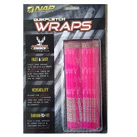 NAP Quikfletch Wrap Archer's Choice, Pink #60-158 - 12 Pack