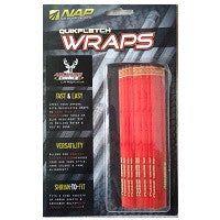 NAP Quikfletch Wrap Archer's Choice, Orange #60-160 - 12 Pack